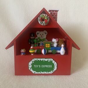 Moving Musical Train‎ Chime Christmas House Decor Toy Express